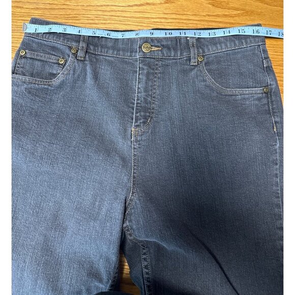 Woolrich Women's Style 1218 Elastic Waistband Bootcut Jeans Size 14 - Picture 9 of 10